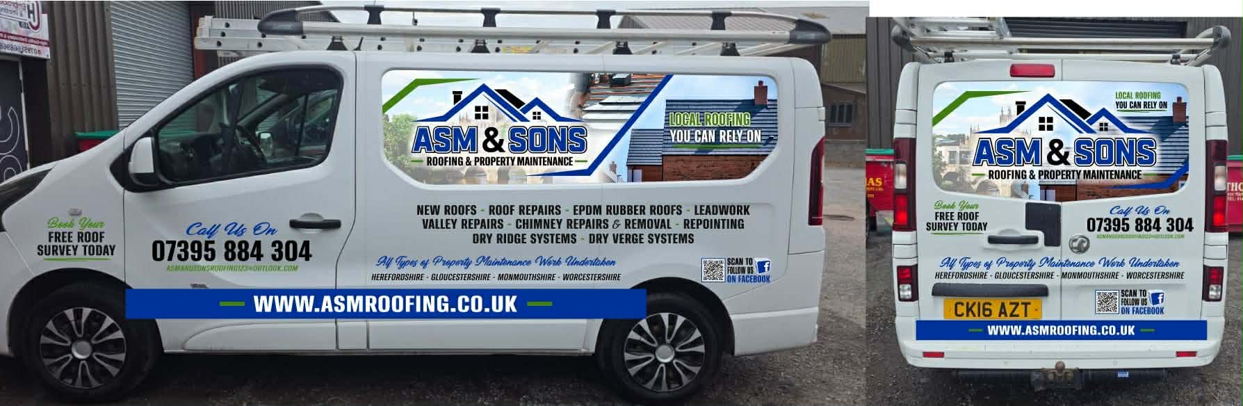 On Site ASM & Sons Van